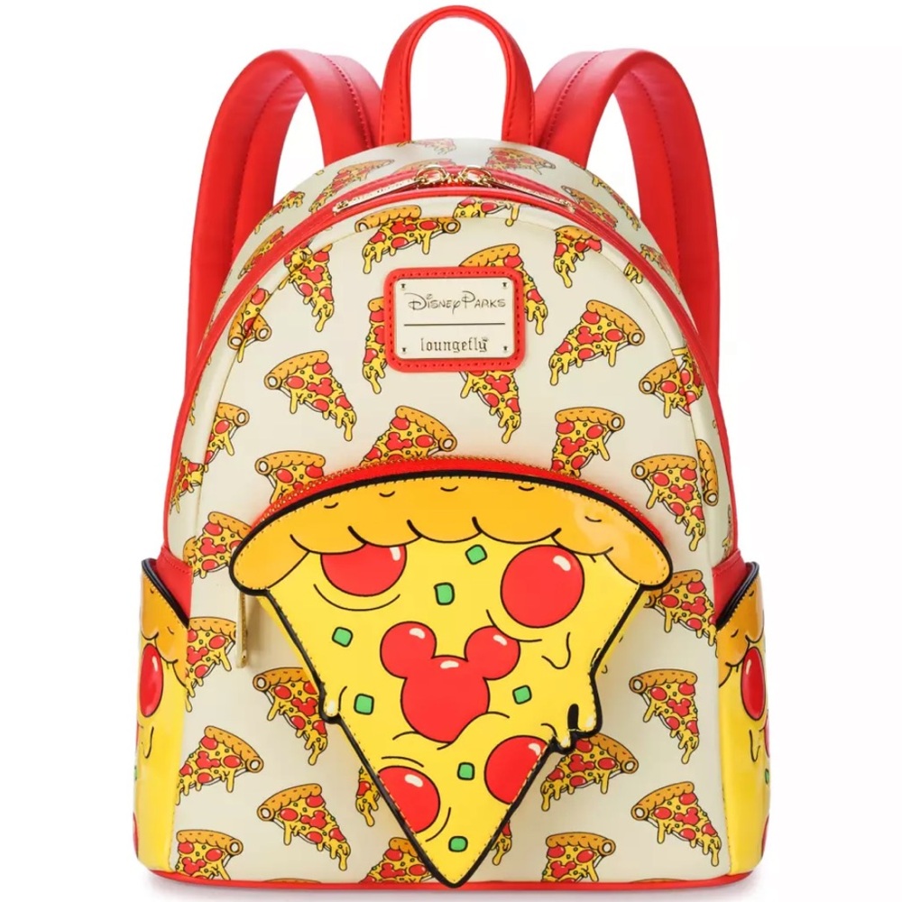 NWT Mickey Mouse Pizza Loungefly Mini Backpack – Disney Eats